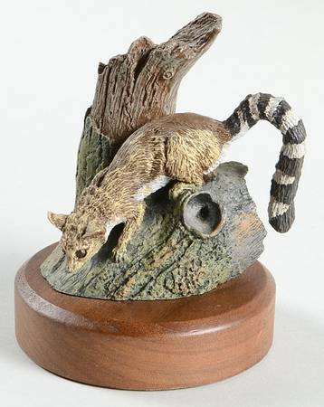 Audubon Bronzes Ring Tailed Cat - No Box
