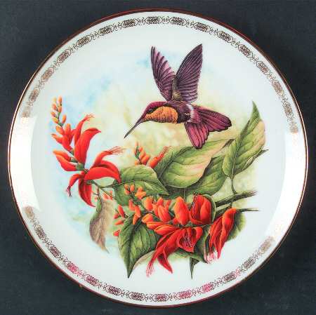 Jeweled Hummingbirds Ruby Topaz - Boxed