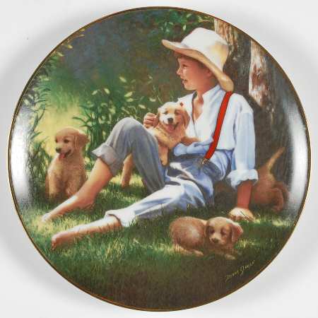 Quiet Moments of Childhood Jordan's Playful Pups - Boxed
