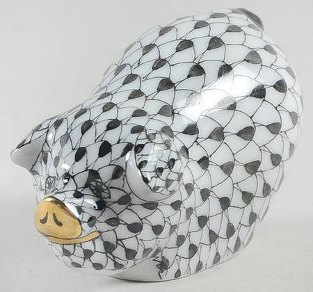 Pigs Portly Pig-Black - No Box