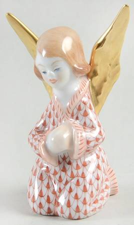 Religious Small Angel-Rust - No Box