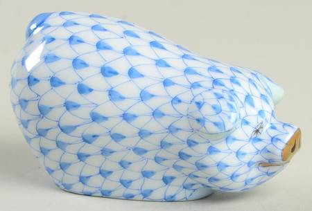 Pigs Portly Pig-Blue - No Box