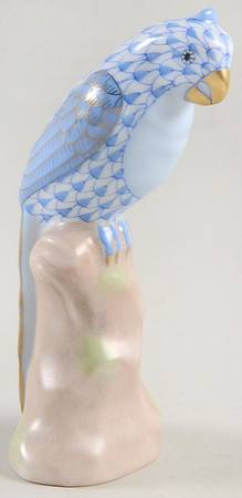 Birds Parrot-Sitting/Blue-Blue Wings - No Box