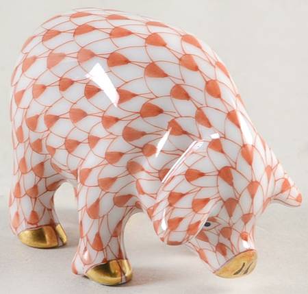 Pigs Miniature Pig-Rust - No Box