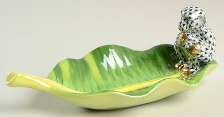 Monkeys Monkey On Banana Leaf-Black - No Box
