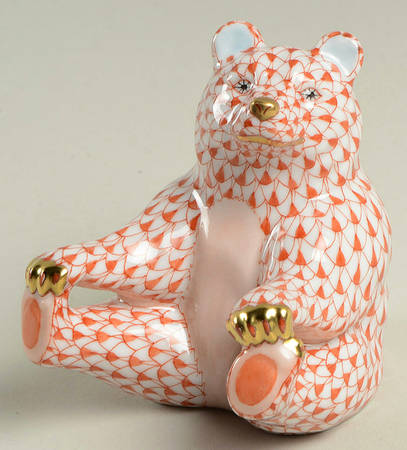 Bears Playing Footsie-Rust - No Box