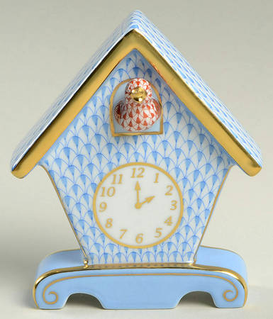 Manmade Objects Cuckoo Clock-Blue - No Box