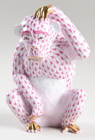 Monkeys Scratching Chimpanzee-Raspberry - No Box