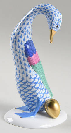 Nursery Rhymes-Fairy Tales Goose W/Golden Egg-Blue - No Box
