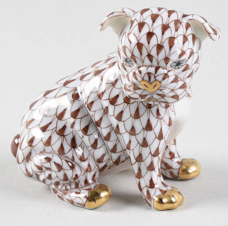Dogs Bulldog Puppy-Chocolate - No Box