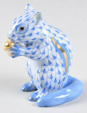 Rodents Chipmunk W/Acorn-Blue - No Box
