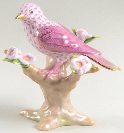 Birds Mountain Bunting-Raspberry - No Box