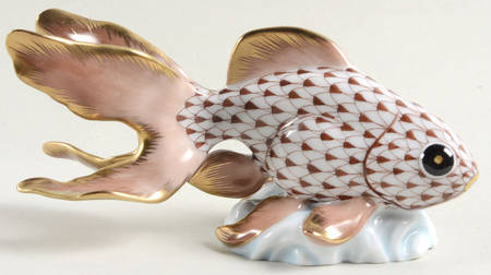Fish Fantail Goldfish-Chocolate - No Box