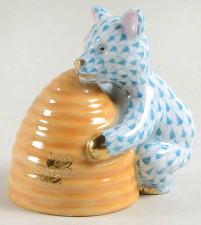 Bears Honey Bear-Turquoise - No Box