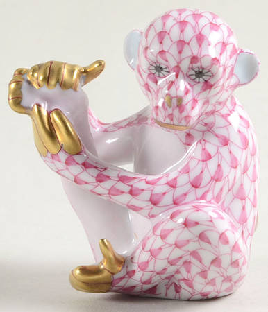 Monkeys Baby Chimpanzee-Raspberry - No Box
