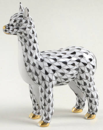 Horses (Equine) Alpaca-Black - No Box