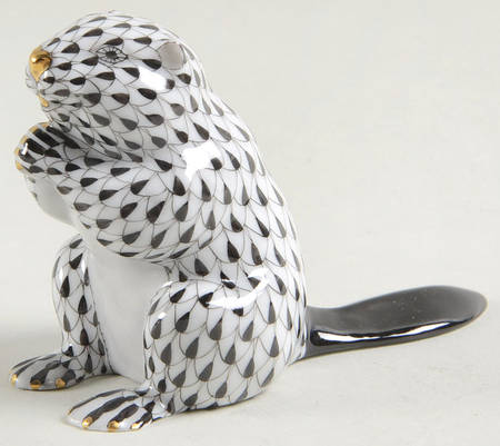 Rodents Small Beaver-Black - No Box