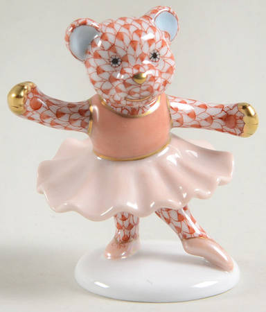 Childrens's Gifts & Toys Ballerina Bear-Rust/Pink Tutu - No Box