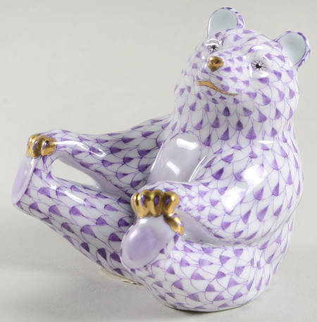 Bears Playing Footsie-Lilac - No Box