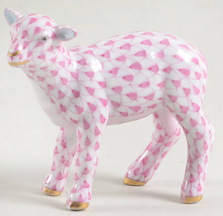 Lambs & Goats Baby Lamb-Raspberry - No Box