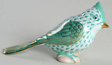 Birds Tufted Titmouse-Green - No Box