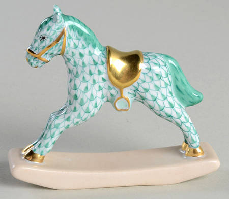 Childrens's Gifts & Toys Rocking Horse-Green - No Box