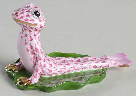 Frogs Yoga Frog In Cobra Pose-Raspberry - No Box