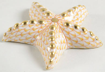 Shells Puffy Starfish-Butterscotch - No Box