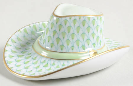 Manmade Objects Cowboy Hat-Key Lime - No Box
