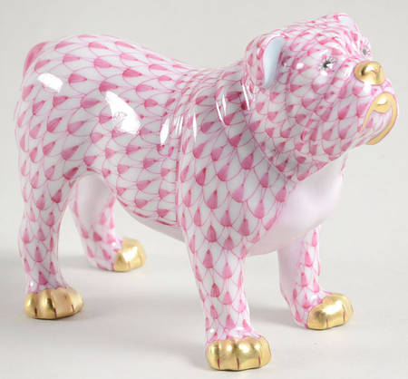 Dogs Bulldog-Raspberry - No Box