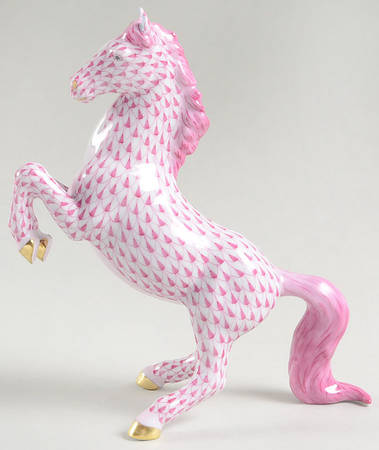 Horses (Equine) Prancing Horse-Raspberry - No Box