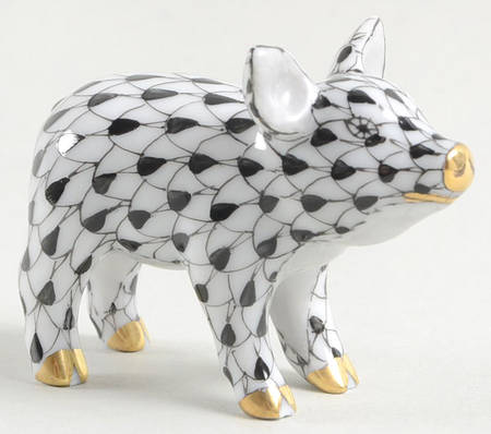 Pigs Little Pig Standing-Black - No Box