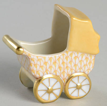 Childrens's Gifts & Toys Baby Carriage-Butterscotch - No Box