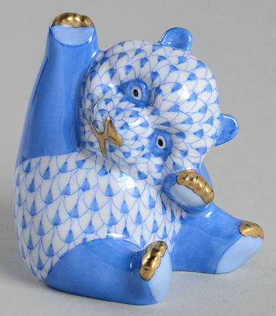 Bears Playful Panda-Blue - No Box
