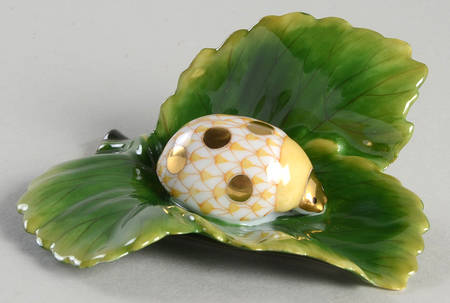 Bugs & Friends Ladybug On Leaf-Butterscotch - No Box