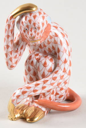 Monkeys Scratching Monkey-Rust - No Box