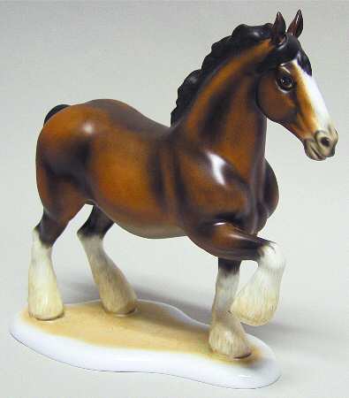 Horses (Equine) Clydesdale-Natural - No Box