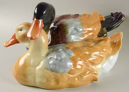 Ducks Pair Of Ducks-Natural - No Box