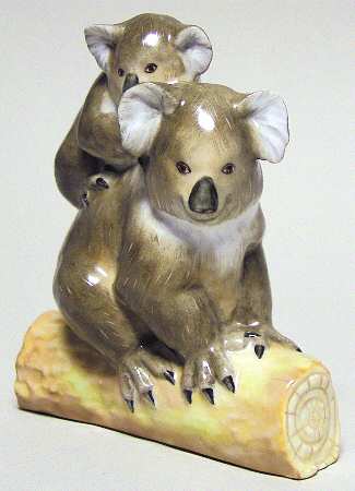 Bears Pair Of Koalas-Natural - No Box
