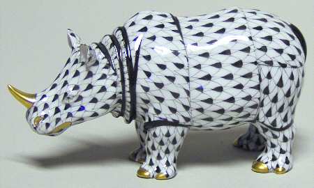 Hippos & Rhinos Rhino-Black - No Box