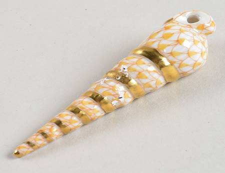 Shells Turritella Shell-Butterscotch - No Box