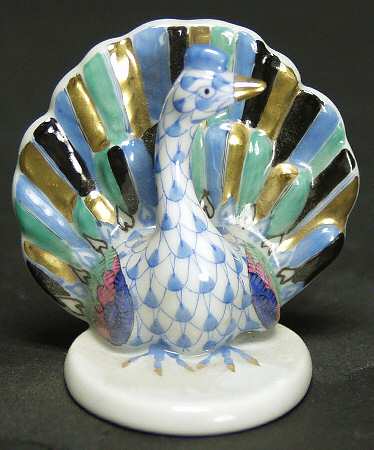Birds Peacock-Blue - No Box