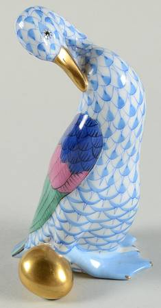 Nursery Rhymes-Fairy Tales Goose W/Golden Egg-Blue - No Box