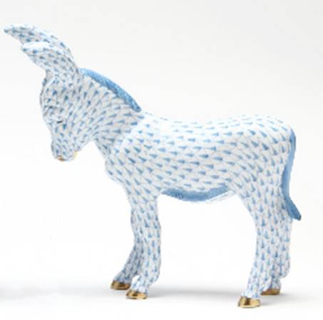 Horses (Equine) Donkey-Large/Blue - No Box