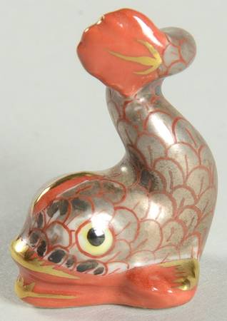 Dolphins Dolphin-Rust/Gold - No Box