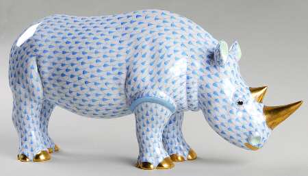 Hippos & Rhinos Rhino-Blue - No Box