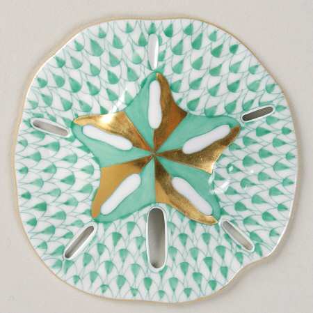Shells Sand Dollar-Green - No Box
