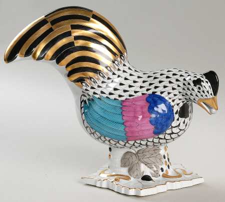 Roosters Rooster Looking Right-Black - No Box