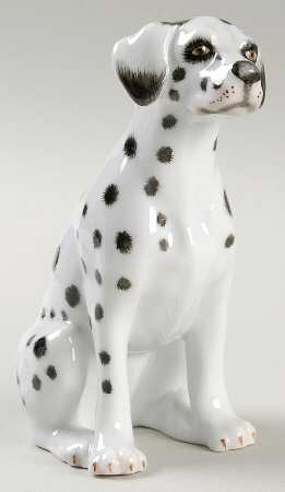 Dogs Dalmatian Seated-Natural - No Box