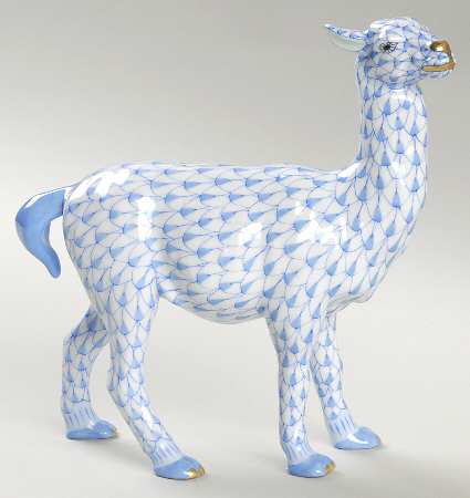 Horses (Equine) Llama-Blue - No Box